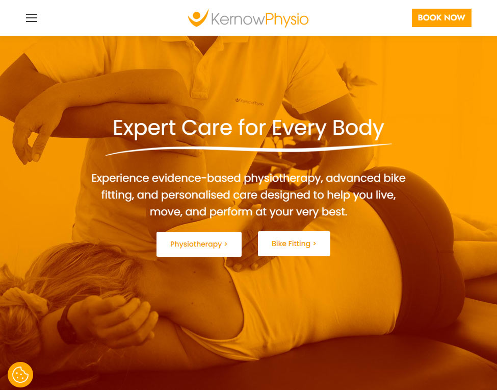 Kernow Physio website
